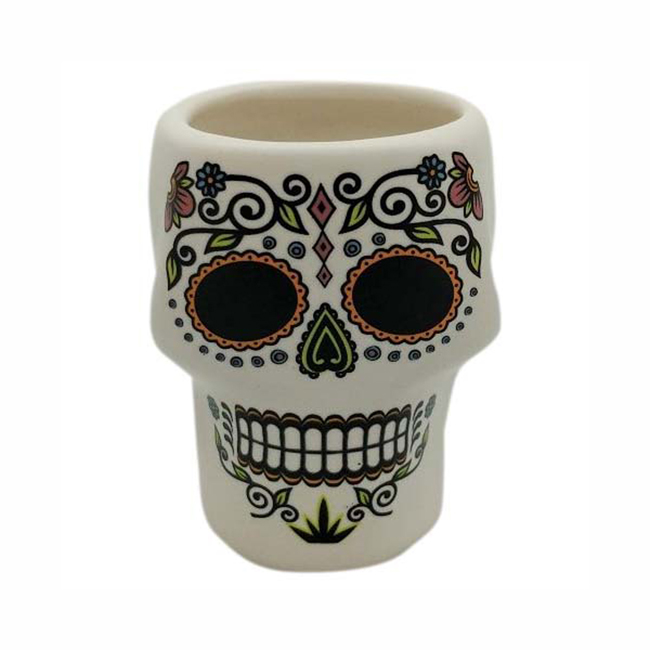 Exotico Cinco Skull Shot Glass